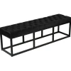 CLP 2-zits Bankje Polson 150 cm - zwart