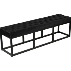 CLP 2-zits Bankje Polson 150 cm - zwart