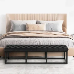 CLP 2-zits Bankje Polson 150 cm - zwart