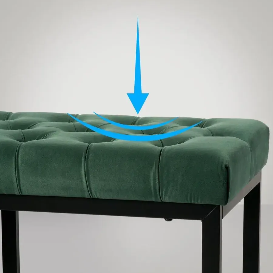 Bankjes-CLP 2-zits Bankje Polson 150 cm - groen