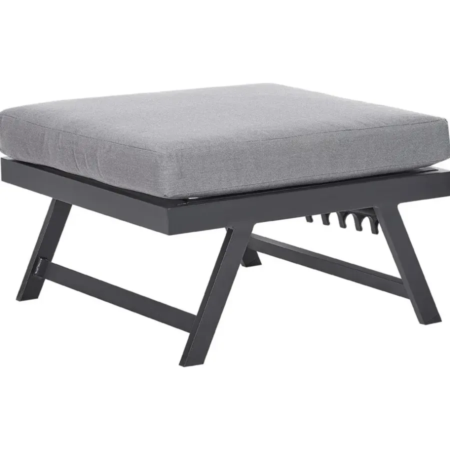 Beliani COCCORINO - Tuinset - Grijs - Aluminium