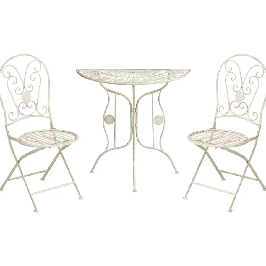 Leen Bakker COGGIA - Bistroset - Lichtbeige - IJzer