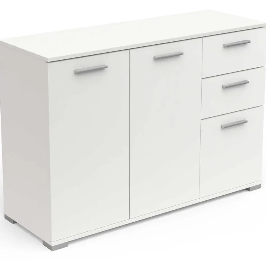 Dressoirs-CBA Commode Maura-mat wit