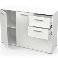 Dressoirs-CBA Commode Maura-mat wit