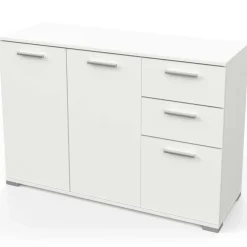 Dressoirs-CBA Commode Maura-mat wit