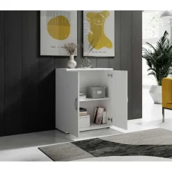 Emob Commode Viviane 60cm met 2 deuren - wit