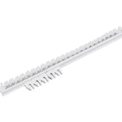 Gordijnrails-Leen Bakker Complete set Plus rail 200cm - wit