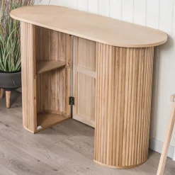 Sidetables-Nordlys Console van hout