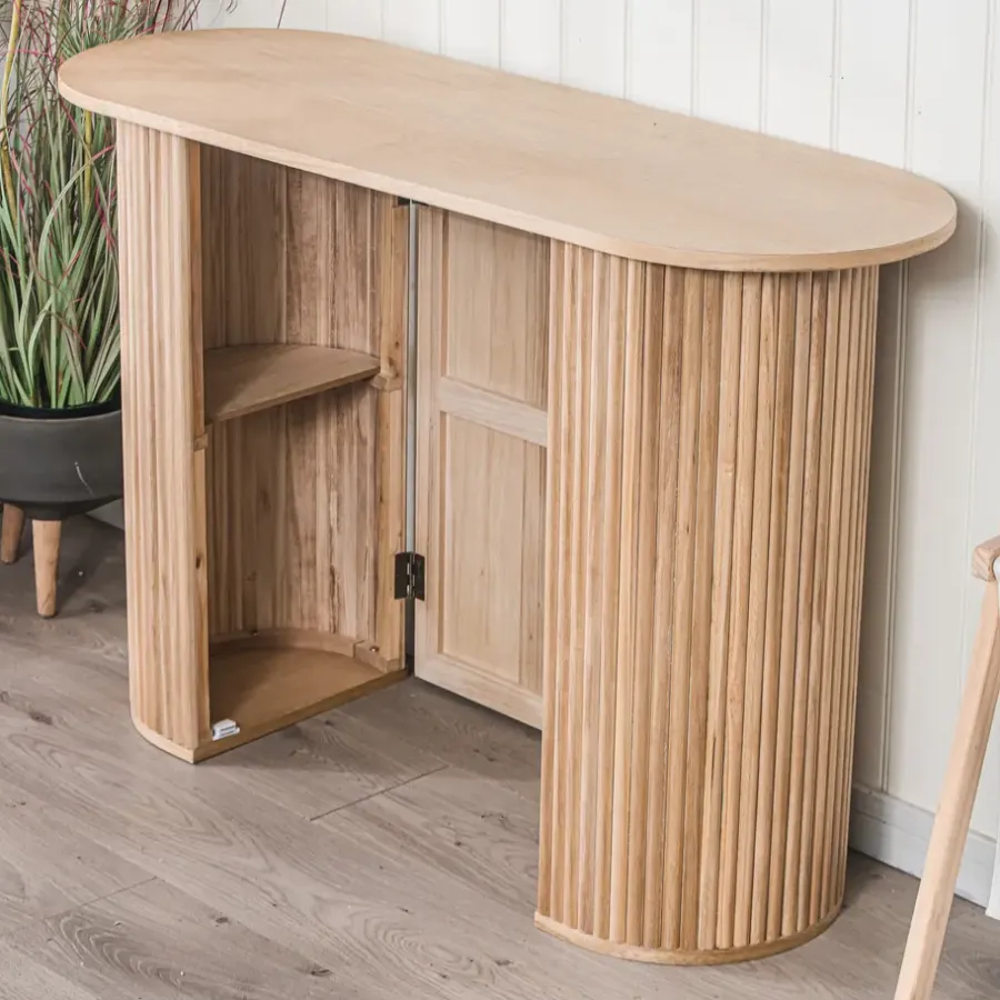 Sidetables-Nordlys Console van hout