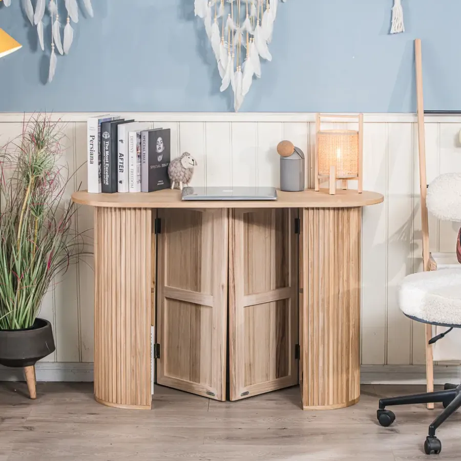 Sidetables-Nordlys Console van hout