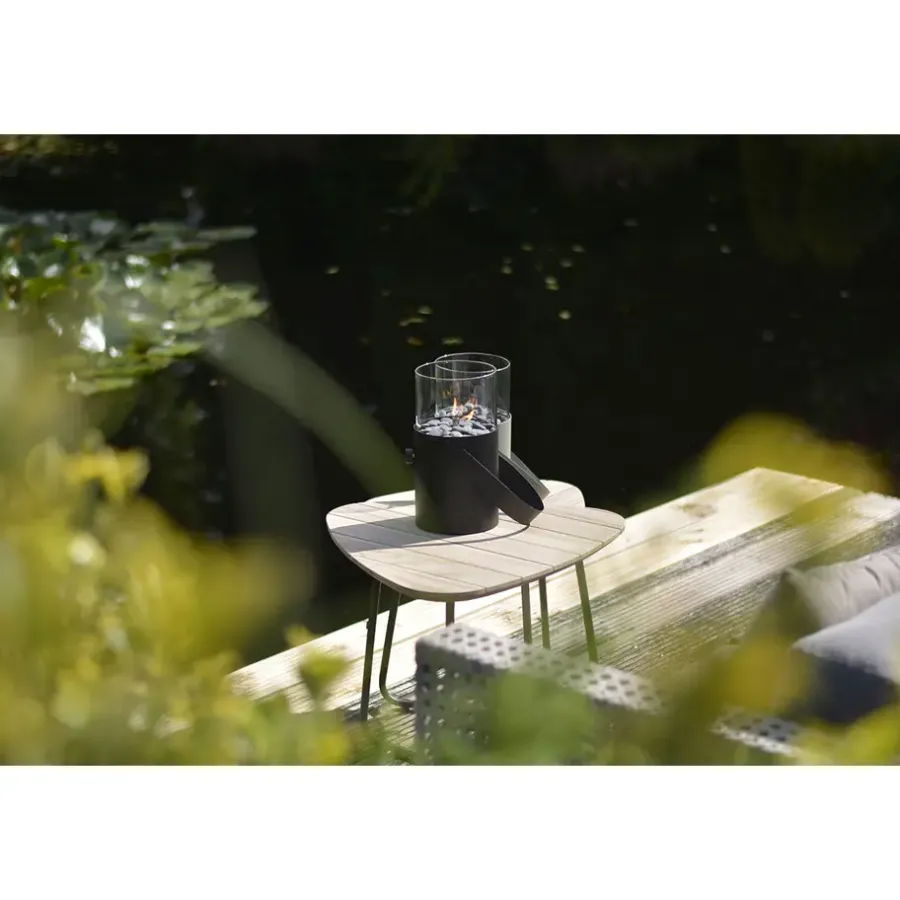 Tuinhaarden En Terrasverwarmers-Cosi Fires - Cosiscoop Original - gaslantaarn - zwart