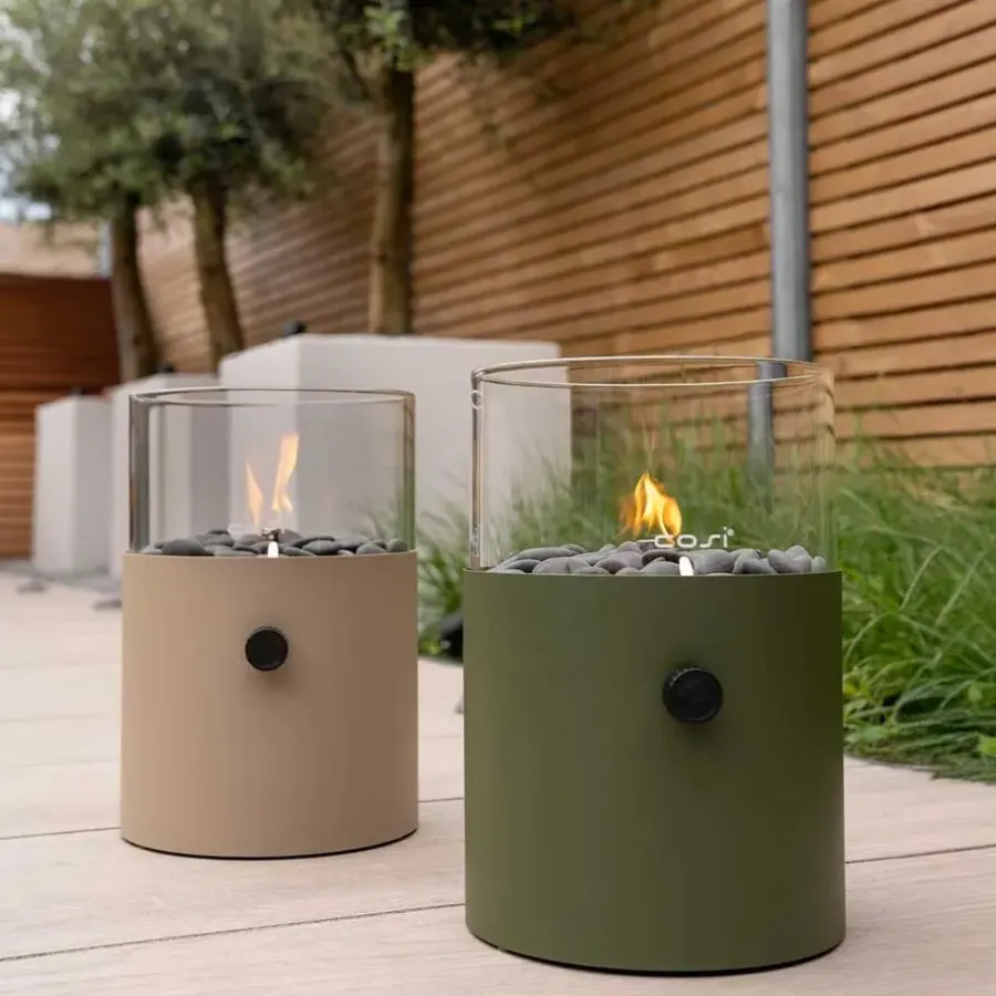 Cosi Fires Cosiscoop XL gaslantaarn - mosgreen
