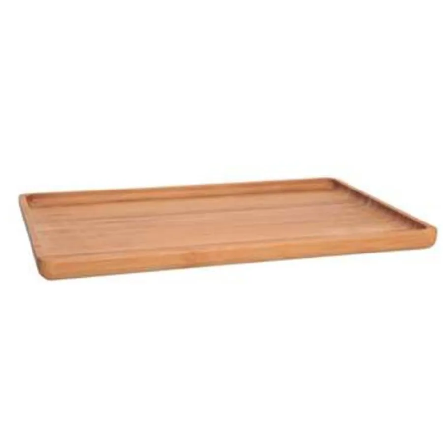 Dienbladen-Cosy & Trendy Dienblad - bamboe - opstaande rand - rechthoek - 29 cm