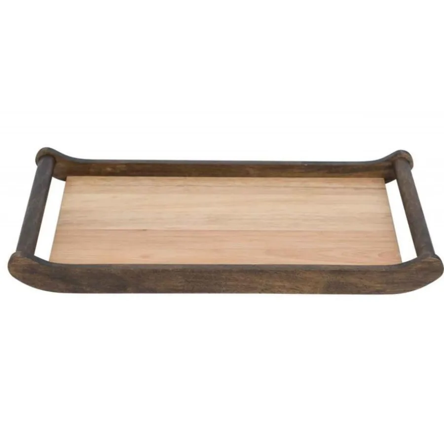 Dienbladen-Cosy & Trendy Dienblad - hout - rechthoekig - 42 x 24 cm