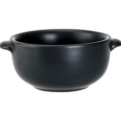 Kommen-Cosy & Trendy soepkommetje - porselein - zwart - rond - 10 cm