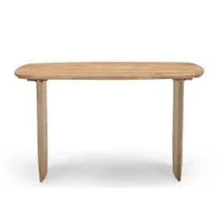 Bartafels-Giga Meubel Countertafel Deens Ovaal 150cm - Naturel Acaciahout - Steve