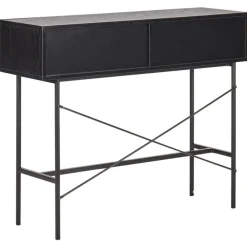 Sidetables-Leen Bakker COVENTRY - Sidetable - Zwart - MDF