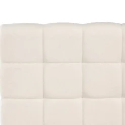 Twijfelaars-Leen Bakker CRESSAT - Tweepersoonsbed - Off-white - 140 x 200 cm - Bouclé