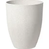 Beliani CROTON - Plantenbak - Wit - 43 cm - Stenenmix