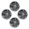 Borden-Merkloos Crow Canyon Home Saladeborden Splatter - Set van 4 - Zwart