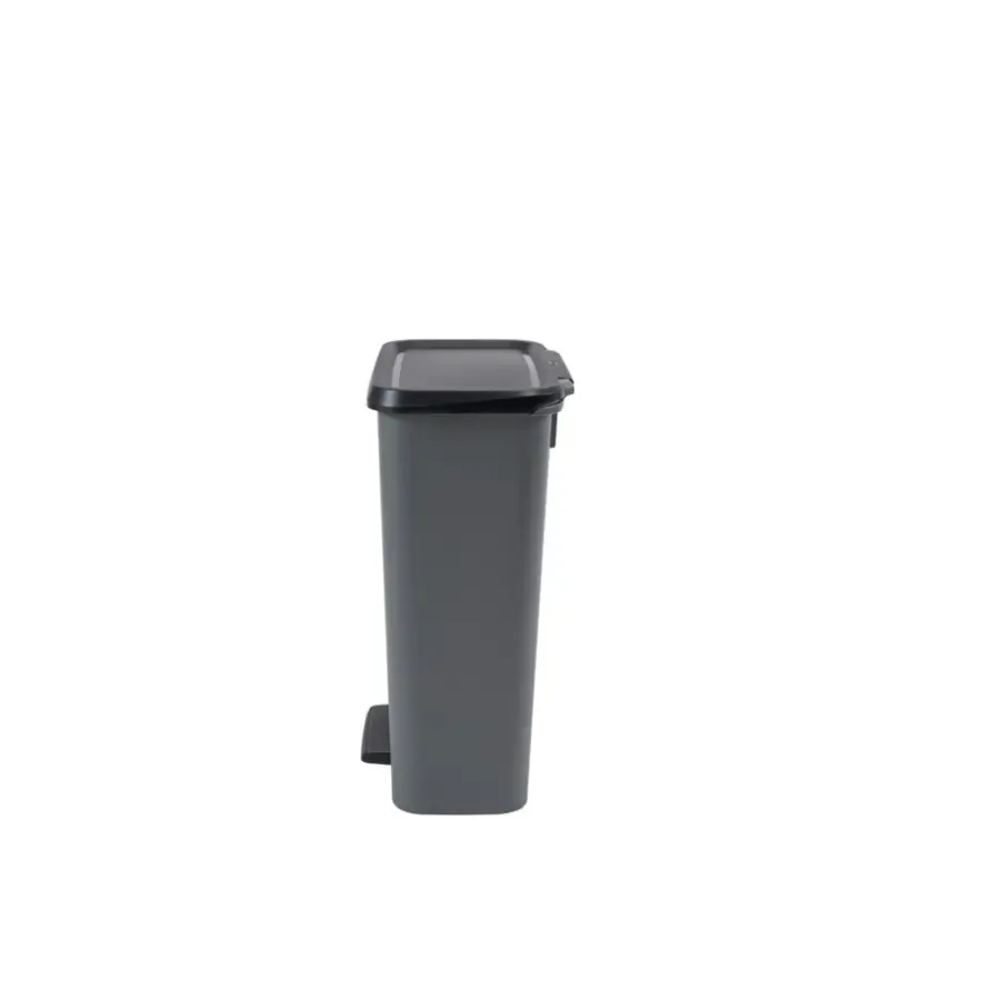 Curver Compatta Prullenbak 50L - Grijs/Zwart