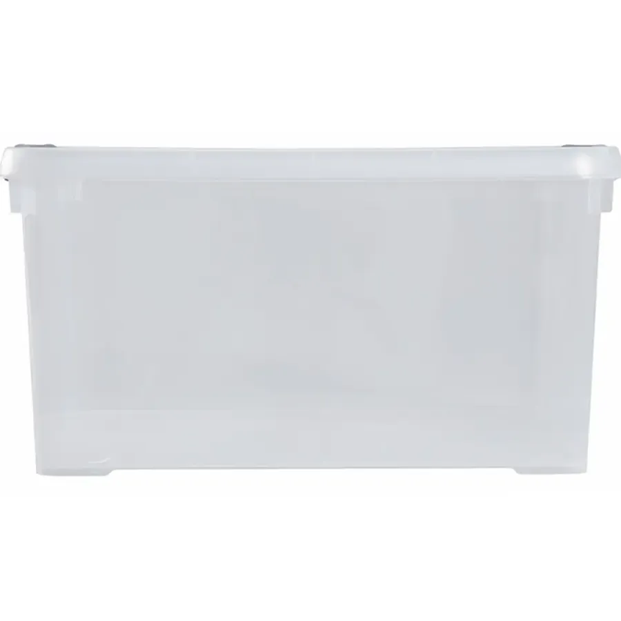 Opbergboxen-Curver Handy+ Opbergbox - 35L - 3 stuks - Transparant met deksel