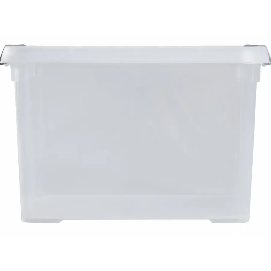 Opbergboxen-Curver Handy+ Opbergbox - 20L - 3 stuks - Transparant met deksel