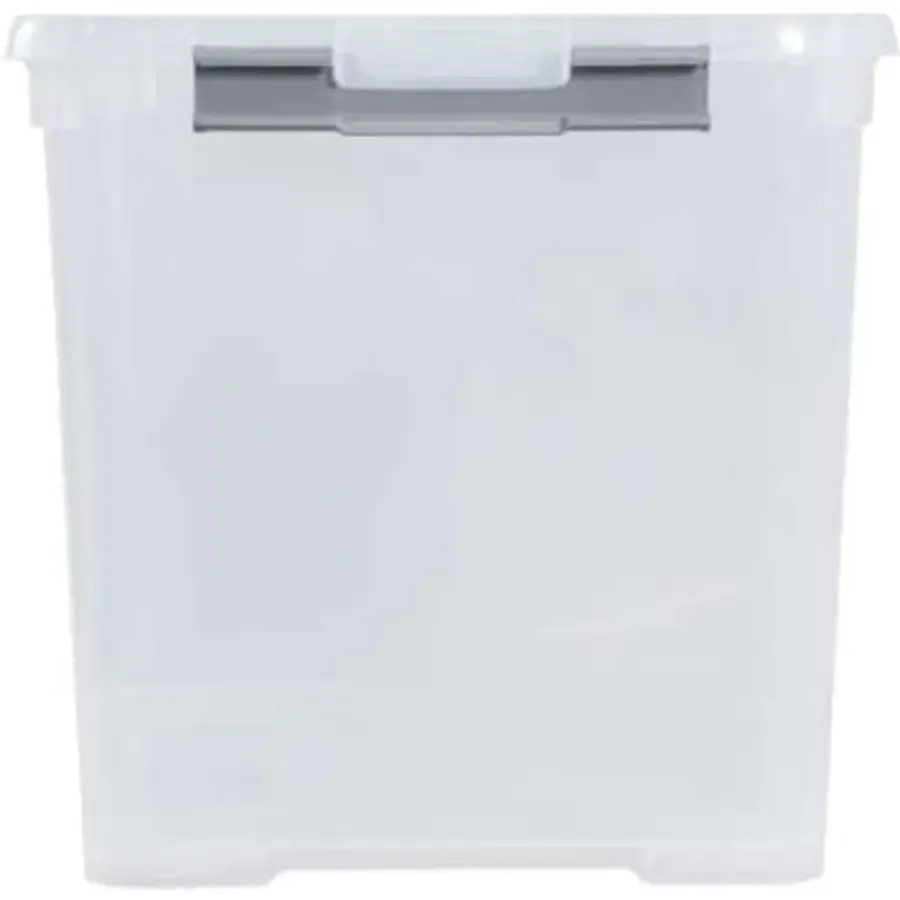 Opbergboxen-Curver Handy+ Opbergbox - 65L - 2 stuks - Transparant met deksel