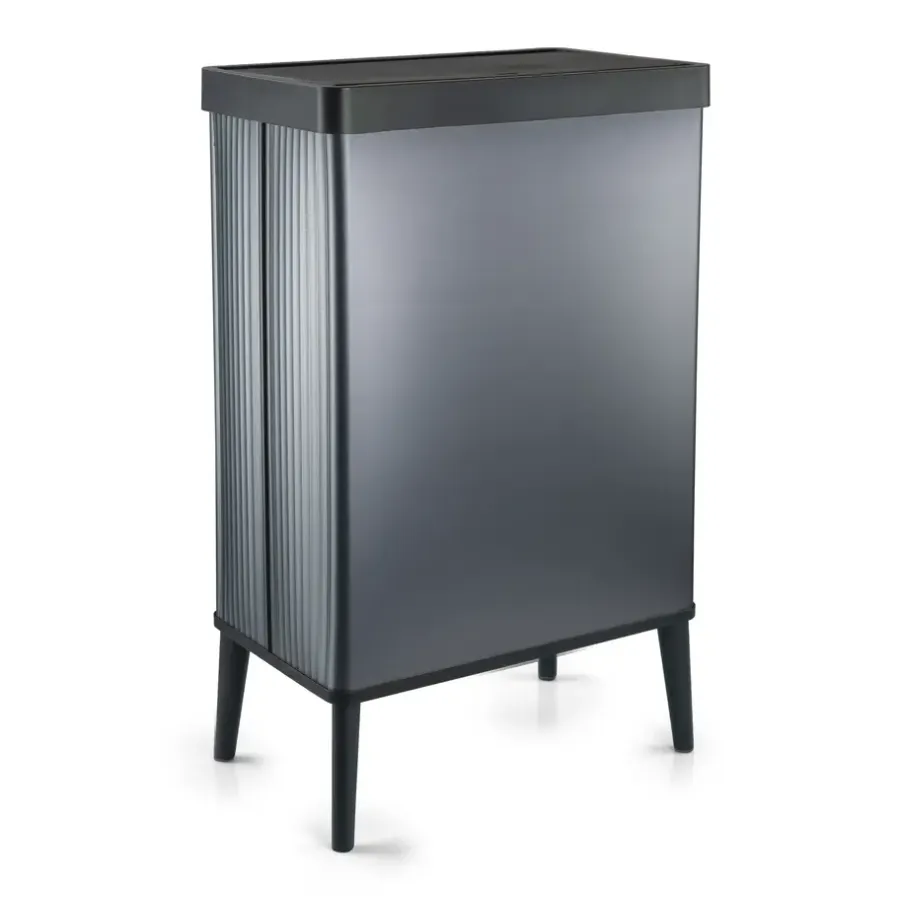 Prullenbakken-Curver Verto High - Prullenbak 54L - Blauw - 44x27x69cm