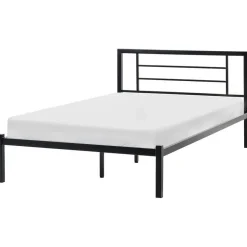 Leen Bakker CUSSET - Tweepersoonsbed - Zwart - 120 x 200 cm - Metaal