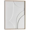 Schilderijen-Reinders 3D Art Terrace - 70 x 50cm - Wit
