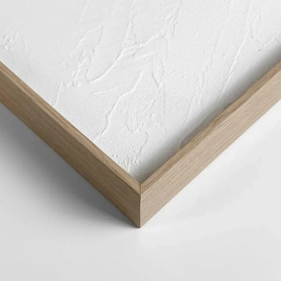 Schilderijen-Reinders 3D Art Terrace - 70 x 50cm - Wit