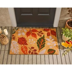 Leen Bakker DAGATAN - Deurmat - Meerkleurig - 60 x 90 cm - Kokos