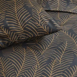 Damai Bellezza - Dekbedovertrek - Satijn - 240x200/220 cm - Zwart