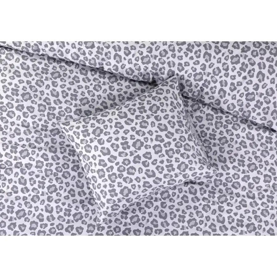 Dekbedovertrekken|Lits-Jumeaux Dekbedovertrekken-Day Dream dekbedovertrek Sara - 240x200/220cm - Grijs