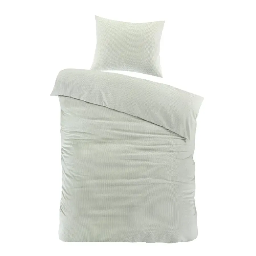 Day Dream Dorien - Dekbedovertrek - Eenpersoons - 140x200/220 cm - Lichtgroen