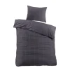 1-Persoons Dekbedovertrekken-Day Dream Duuk - Dekbedovertrek - Eenpersoons - 140x200/220 cm - Grijs