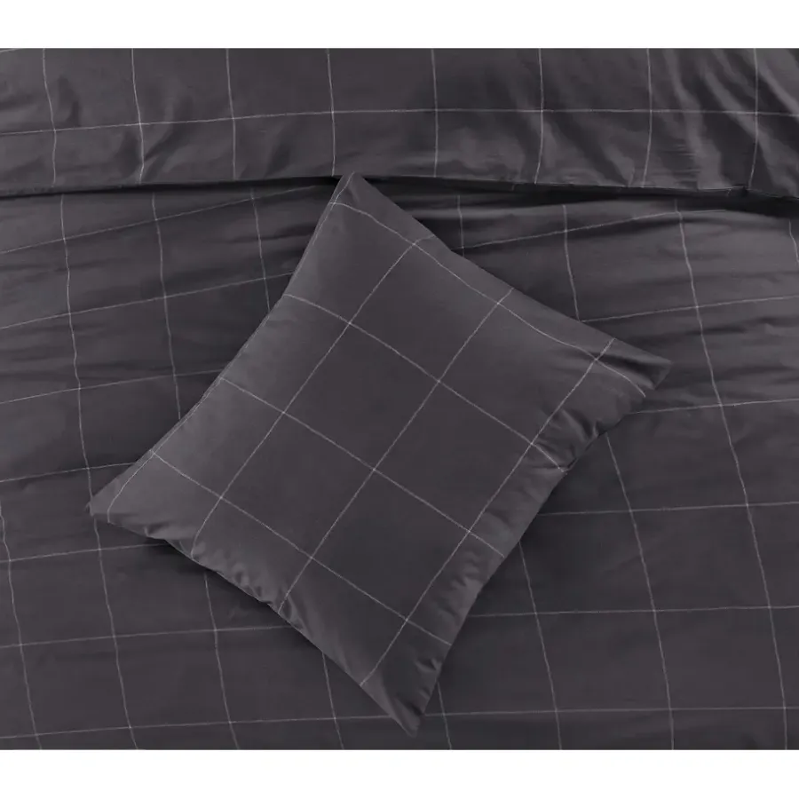 1-Persoons Dekbedovertrekken-Day Dream Duuk - Dekbedovertrek - Eenpersoons - 140x200/220 cm - Grijs