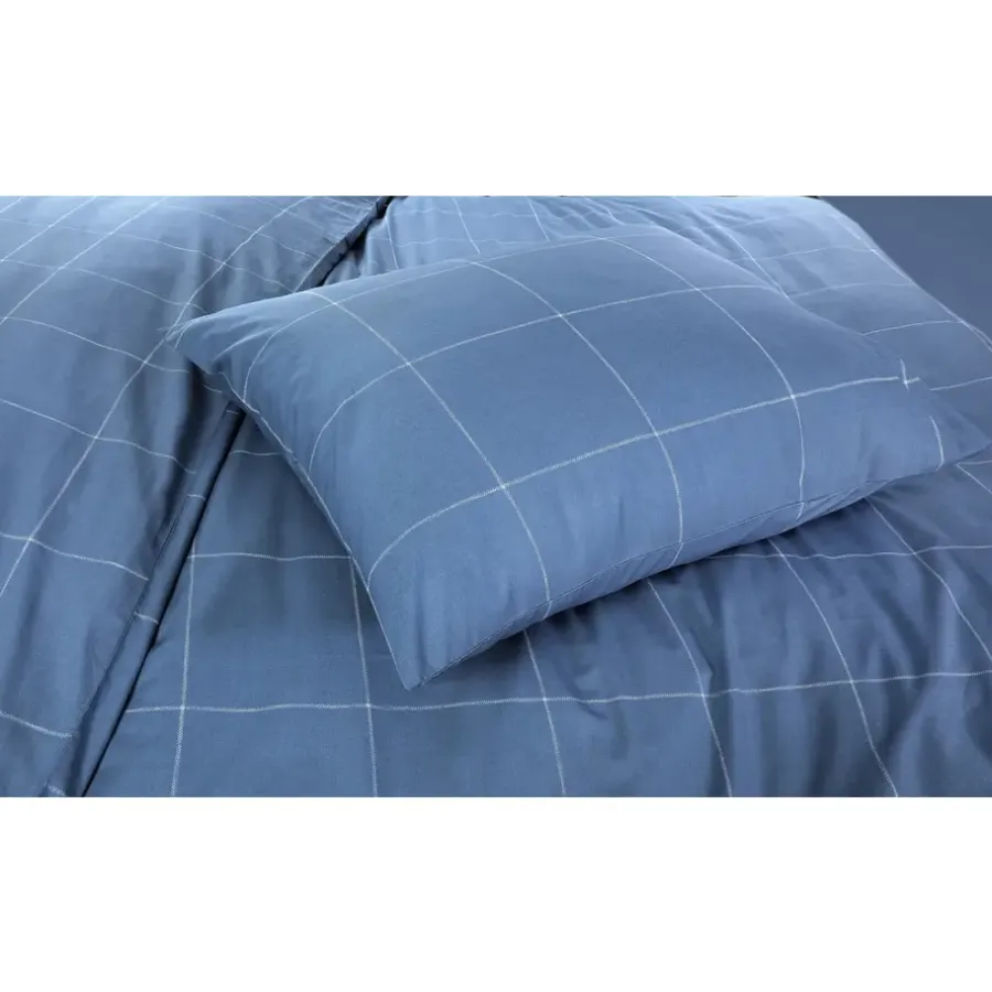 Dekbedovertrekken|1-Persoons Dekbedovertrekken-Day Dream Duuk - Dekbedovertrek - Eenpersoons - 140x200/220 cm - Blauw