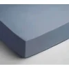 Day Dream Hoeslaken - jersey - 90x200 cm - Blauw