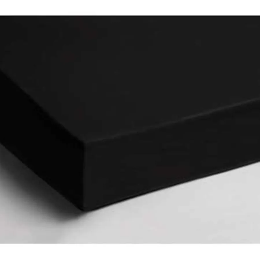Day Dream Hoeslaken - jersey - 90x200 cm - Zwart