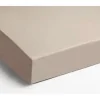 Hoeslakens-Day Dream Hoeslaken - Strijkvrij - 90x210 cm - Taupe
