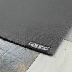 Placemats-DDDDD placemat Kit - 35x45 cm - Antraciet - set van 2 stuks