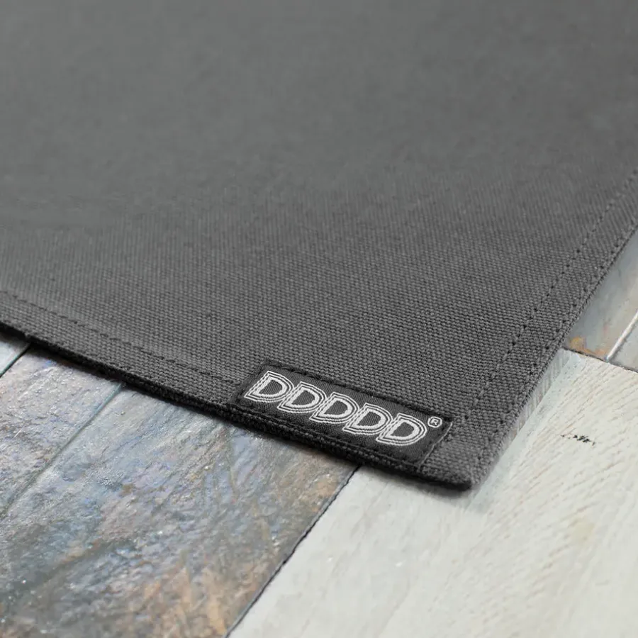 Placemats-DDDDD placemat Kit - 35x45 cm - Antraciet - set van 2 stuks