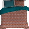 Dekbedovertrekken|Lits-Jumeaux Dekbedovertrekken-De Witte Lietaer Dekbedovertrek Melchior Brandy Brown -240 x 220 cm - Flanel