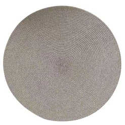 Placemats-Leen Bakker Deco onderlegger Arianne - goudkleur - Ø38 cm (1 stuk)
