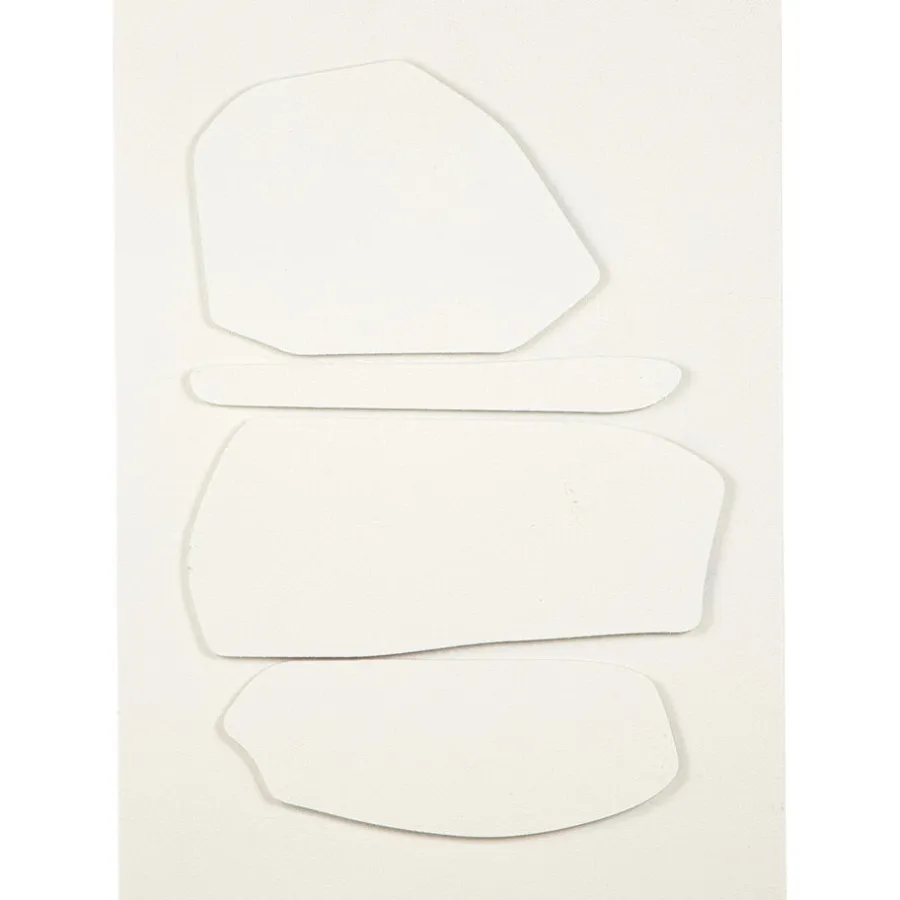 Leen Bakker Decopaneel Nordic off-white mdf - 70x50 cm