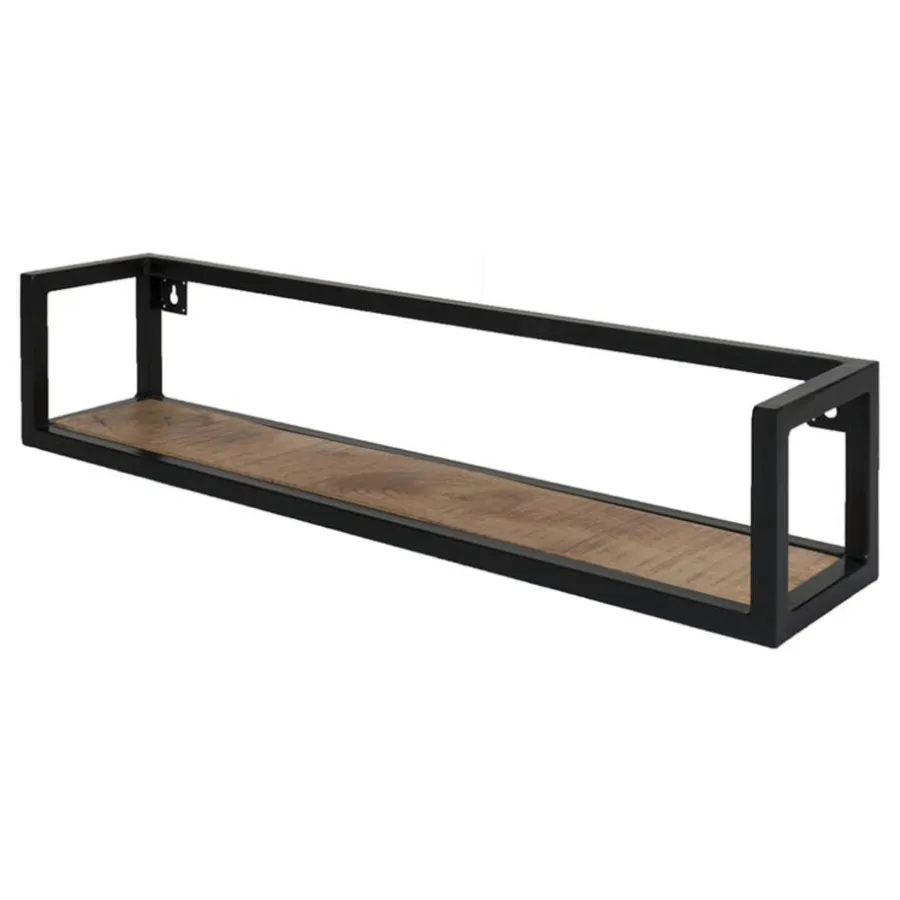Wandplanken-Decor 88 Farrow wandplank industrieel naturel - 17x81x17 cm