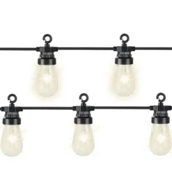Lichtsnoeren-Decoris Lichtsnoer - tuinverlichting - warm wit - LED - 950 cm
