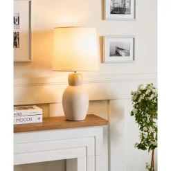 Tafellampen-Leen Bakker DEDURU - Tafellamp - Beige - Keramiek